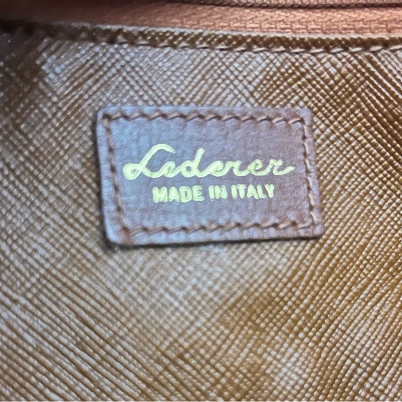 Lederer Leather Tote Bag Satchel - Picture 6 of 9